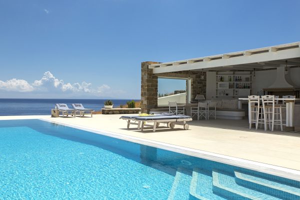 greek villas with pools to rent